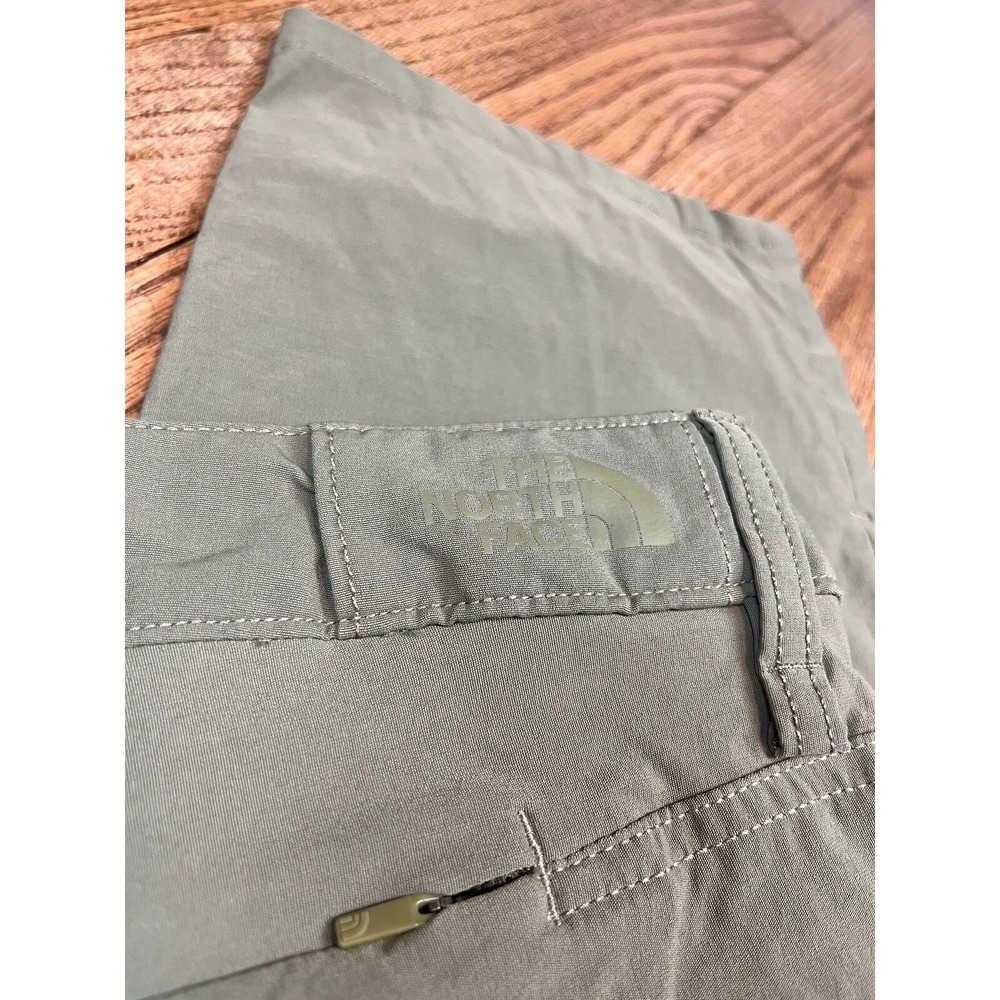 The North Face Hiking Pants Green Campfire Outdoors Nylon Men's Size‎ 42x30 - Picture 4 of 5